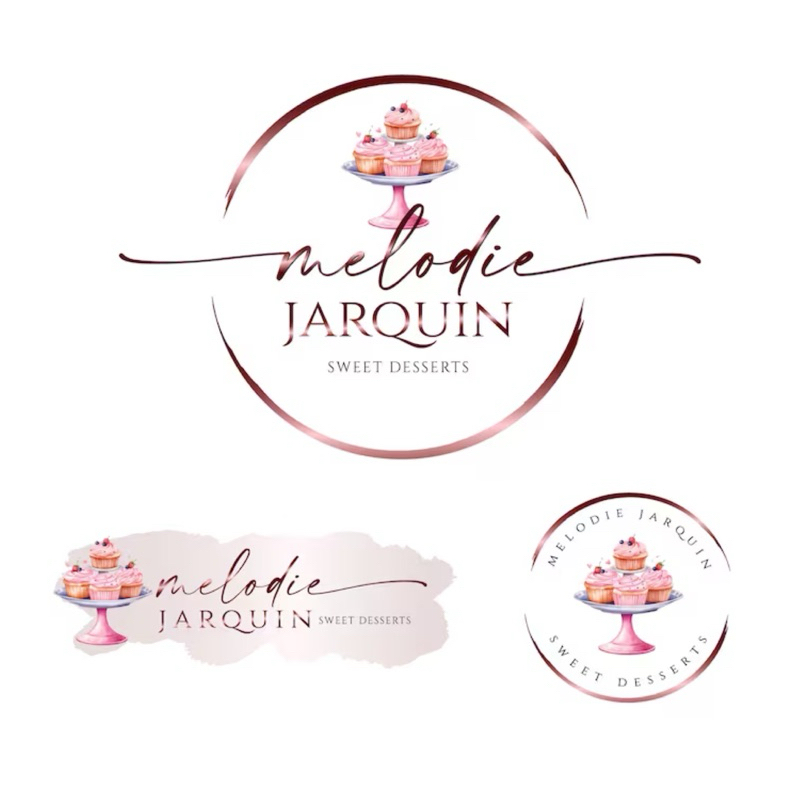 ARABELLA MELODI CAKE | JASA BIKIN DESAIN LOGO OLSHOP BISNIS SIMPLE