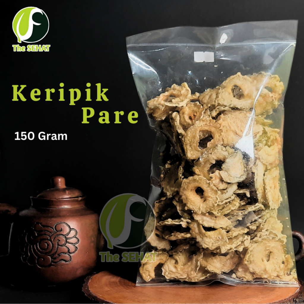 

TheSehat Keripik Pare Krispi Cemilan Gurih Kripik Pare Crispy 150gr