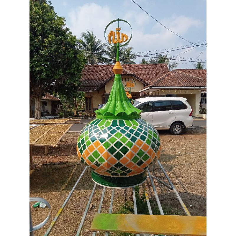 Kubah Masjid Ukuran 1 Meter Besar Badan