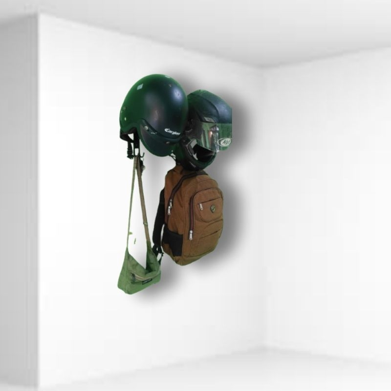 Gantungan Helm, Rak Helm, Rak Helm Gantung,Tempat Helm