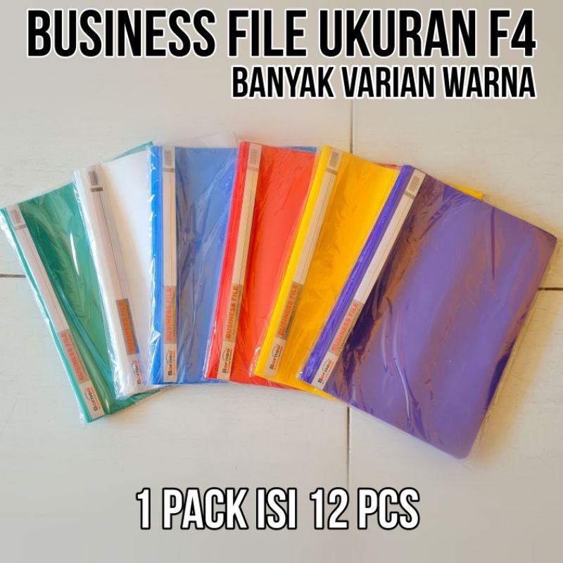 

Map Business File ukuran F4 (Folio) | per pack isi 12 pcs