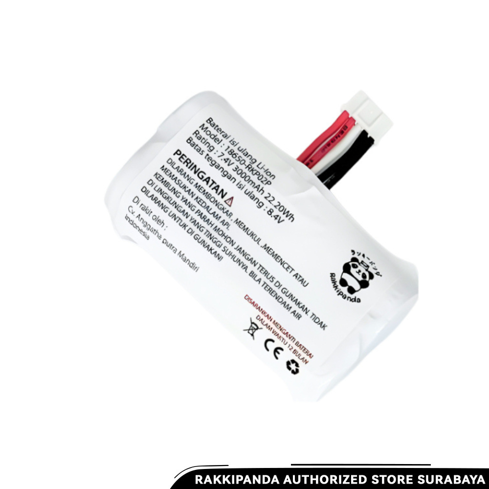 Baterai Rakkipanda Baterai Mesin Ingenico Apos A8