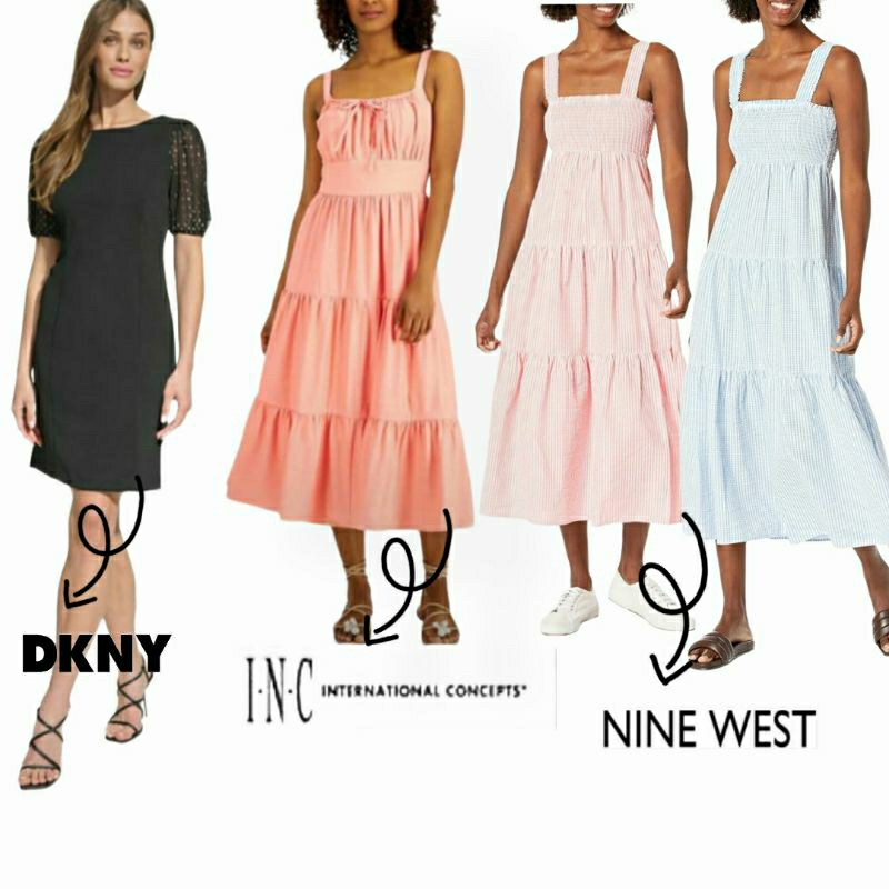 DKNY / I.N.C / NINE WEST Women Dress / Gaun Wanita DKNY / I.N.C /NINE WEST