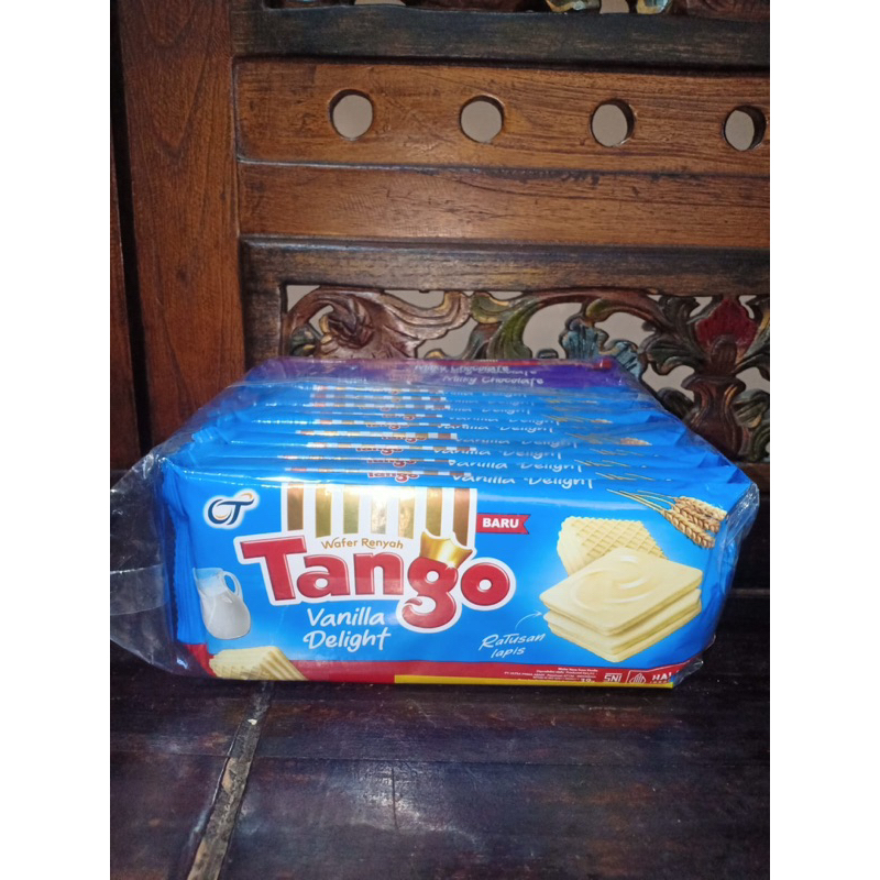 

Tango wafer 39gr ( 1pack isi 14pcs ) wafer renyah dibalut cream yg nikmat