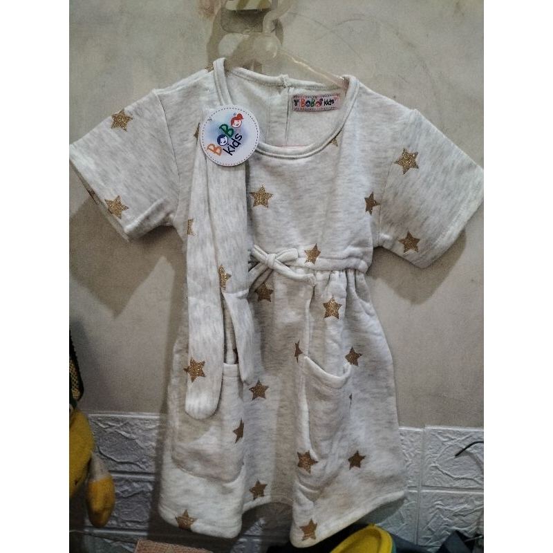 Dress anak New tag