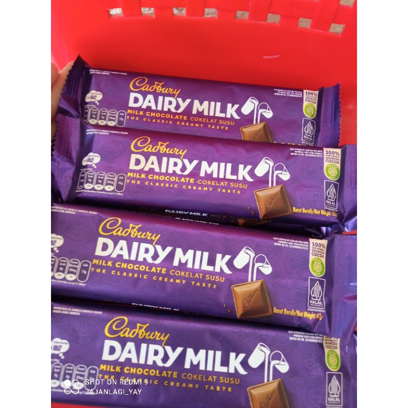 Cadbury Dairy Milk 62 gram