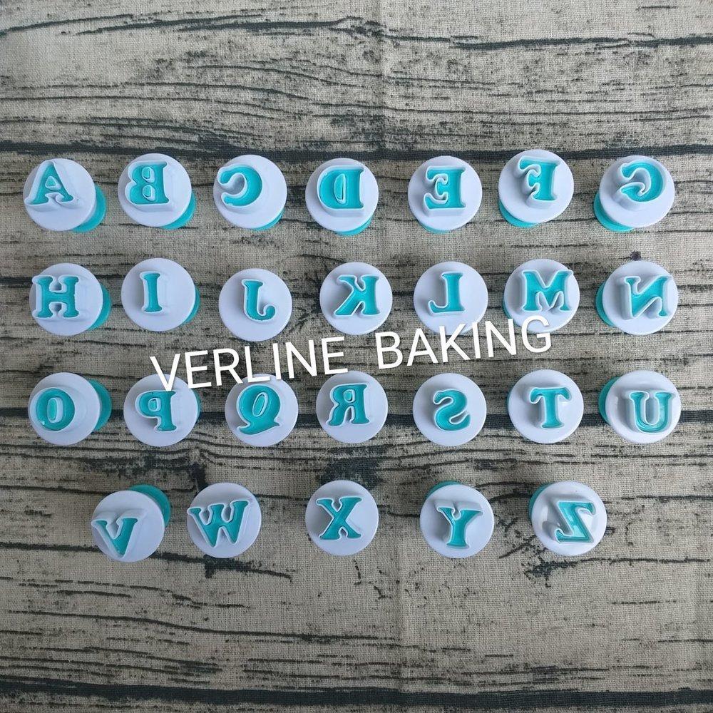 PLUNGER HURUF BESAR CETAKAN KUE PLUNGER HURUF BESAR ABJAD