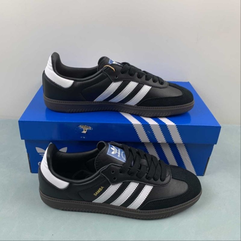 ADIDAS SAMBA OG (B75807) Black white Unisex