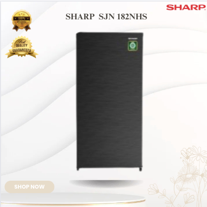 SHARP KULKAS 1 PINTU SJN 182NHS/SJN182NHS/SJN 182 NHS/SJN-182-NHS/SHARP KULKAS 1 PINTU LARGE FREEZER