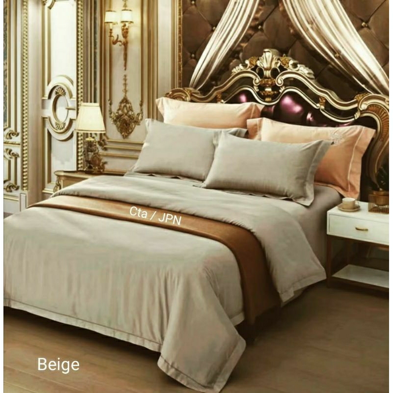 sprei polos bahan katun jepang