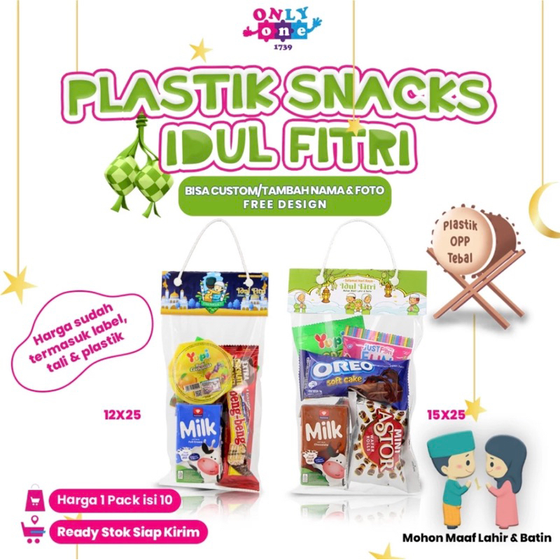 

Plastik Snack Idul Fitri | Hampers | Ampao lebaran | Amplop THR