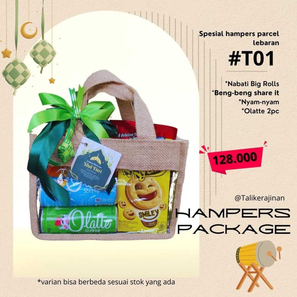 

Special Hampers Parcel Lebaran // free kartu ucapan
