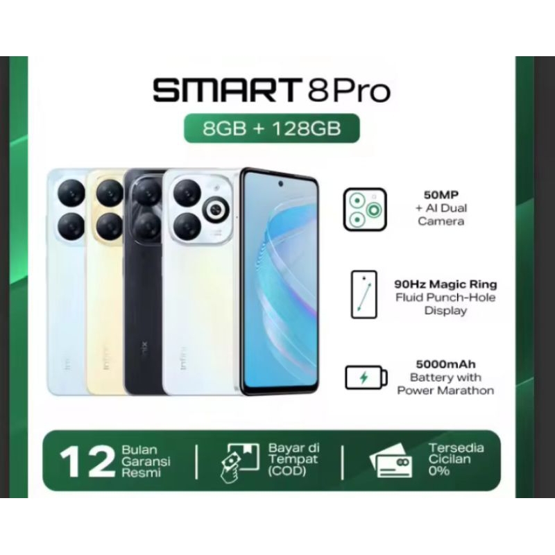 infinix smart 8 pro 8/128 gb