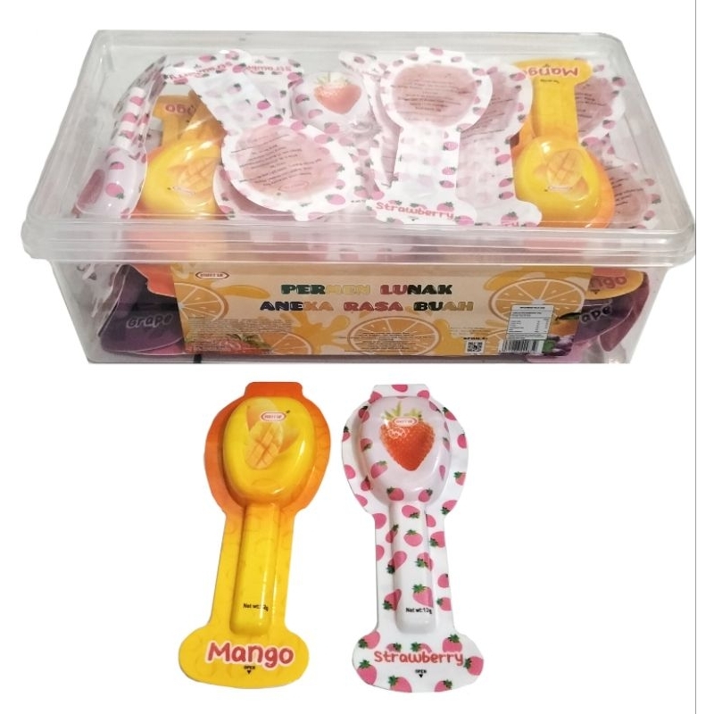 

Sweet Me Permen Lunak Puding Jelly Agar Isi 50 Pcs