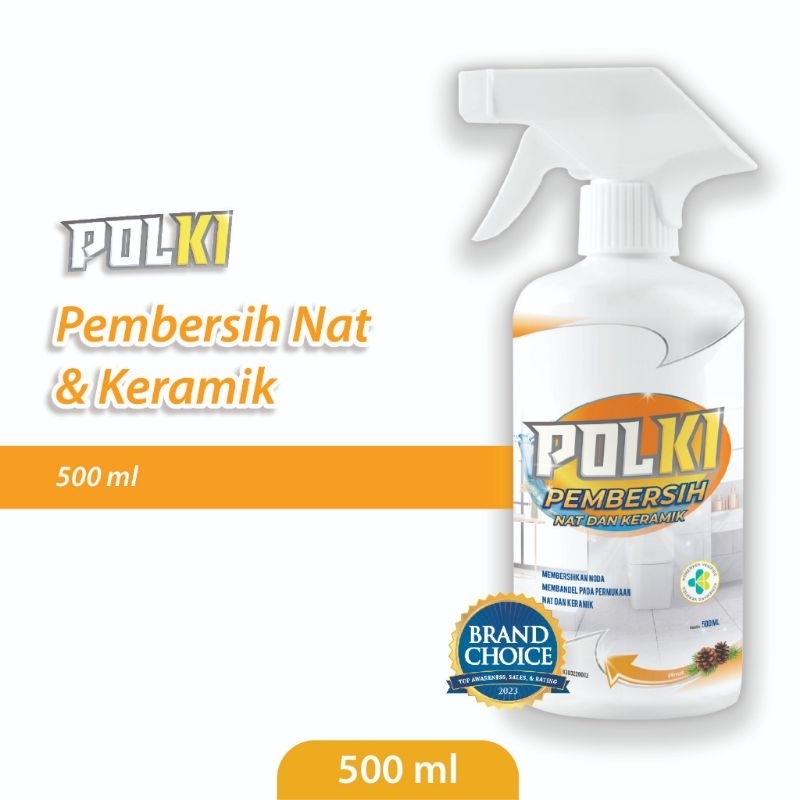 	 Polki Pembersih Nat & Keramik 500ml	
