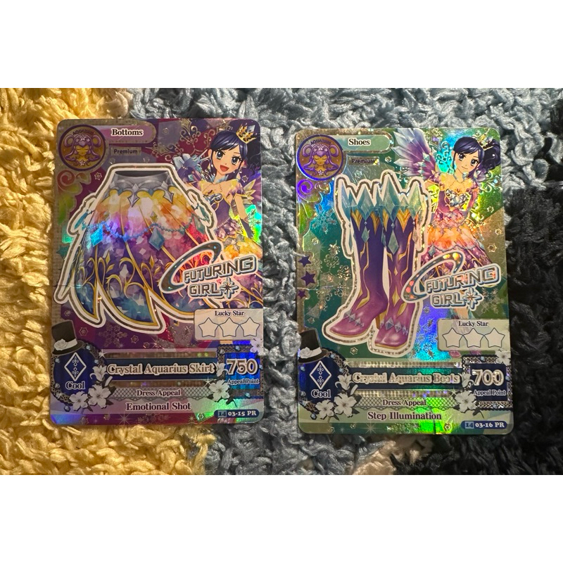 aikatsu premium crystal aquarius aoi