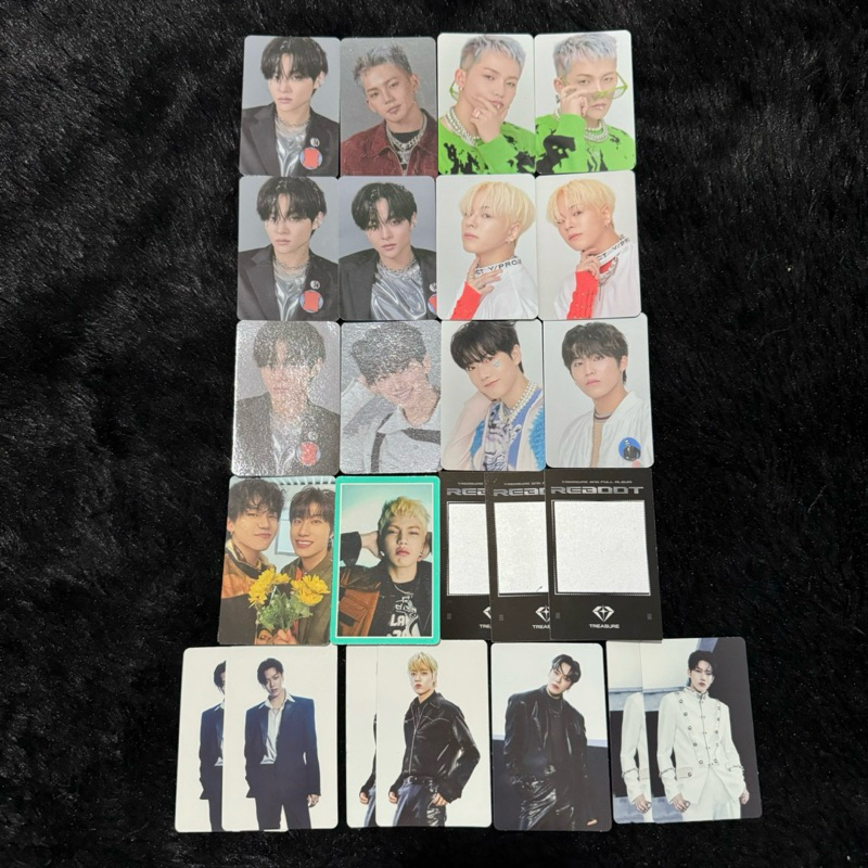[READY STOCK] Official Photocard PC Treasure Album TFS TSS Merchandise MD Hello Trading Photo Card S