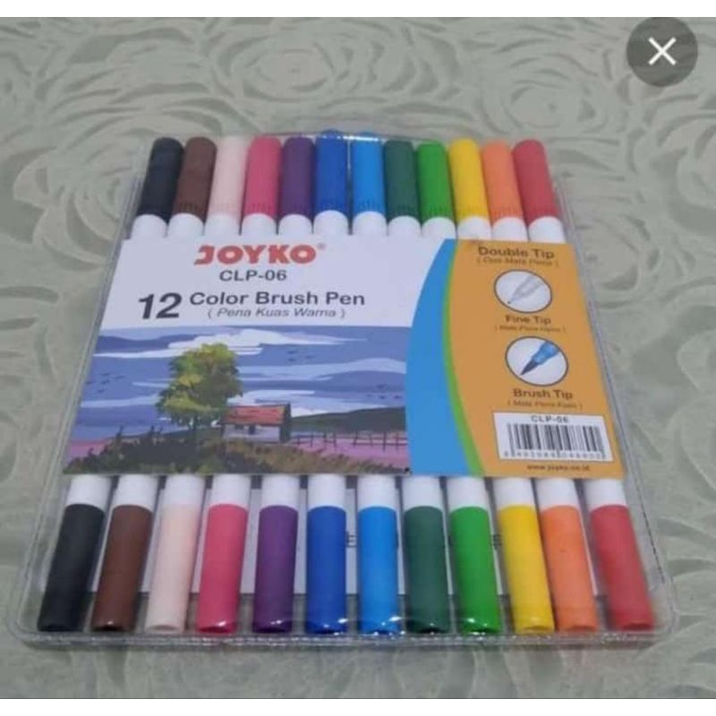 

Pensil Warna/Brush Pen 12 Warna