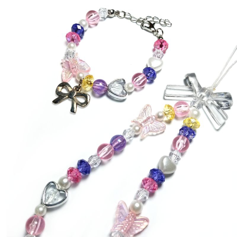 maoujou de oyasumi / gelang syalis hime / strap phone syalis hime / gelang anime / gelang manik / ge