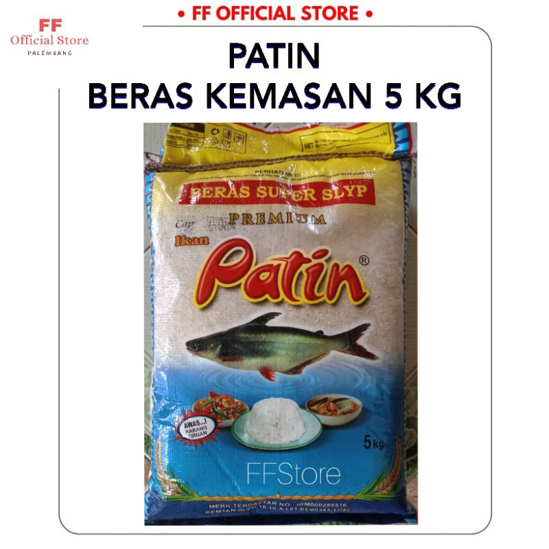 

(INSTANT) SANIA, PATIN Beras Kemasan 5 KG