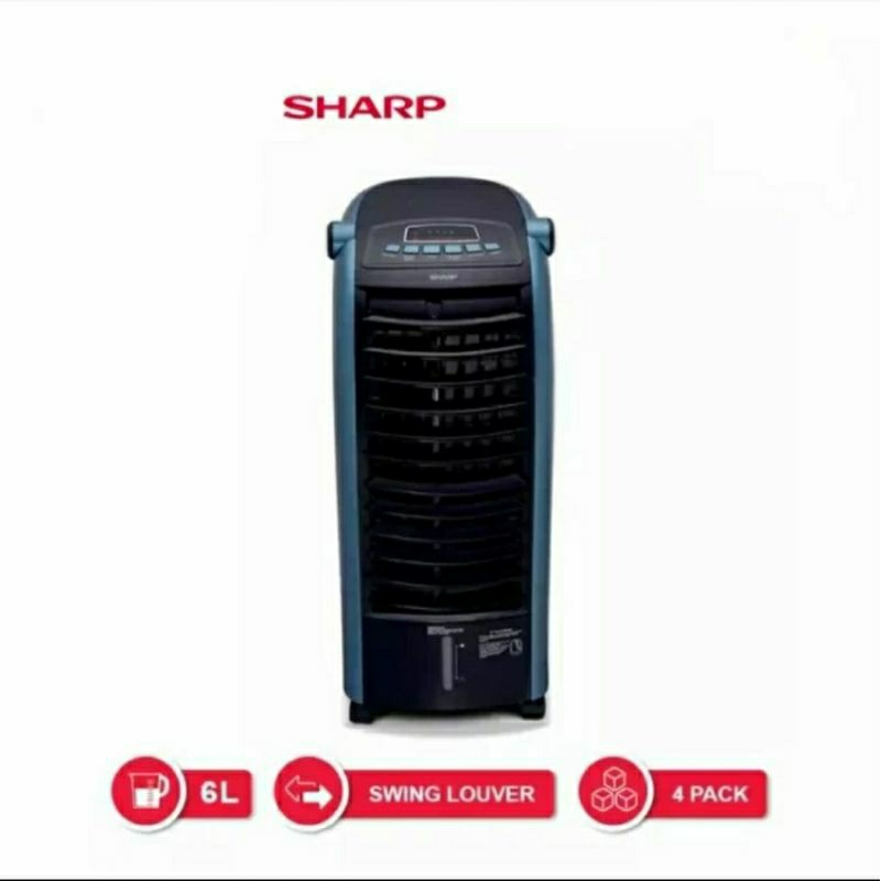 Sharp PJ-A36TY-B Air Cooler 6 L Kipas Angin Kabut Garansi Resmi SNI