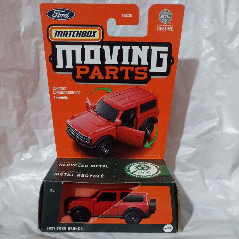 matchbox 2021 ford bronco