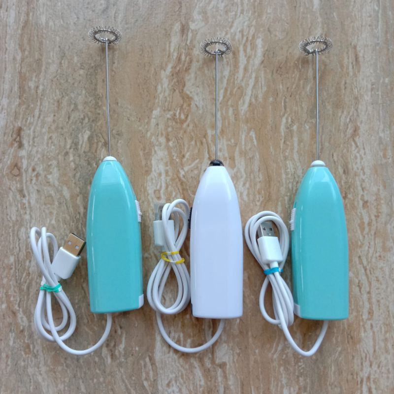 hand mixer mini elektrik tanpa baterai pengocok pengaduk telor kopi milk susu