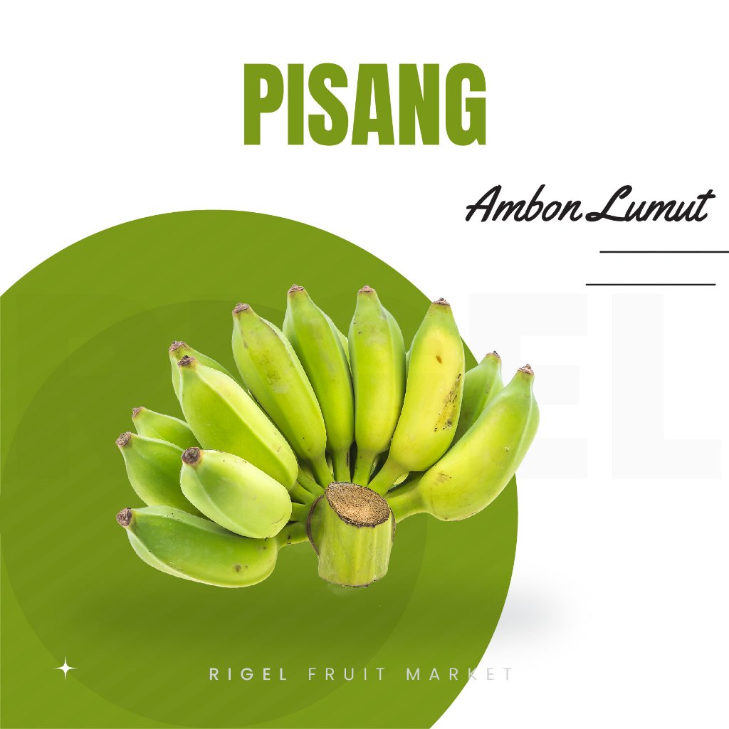 

Pisang Ambon (per sisir)