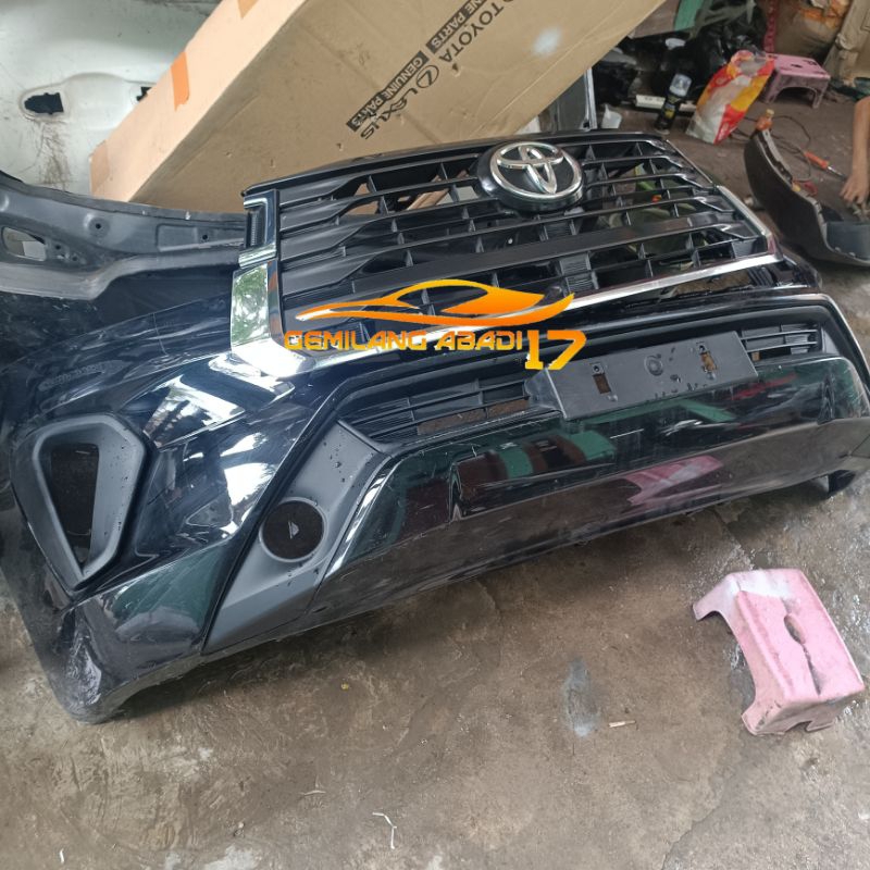 innova reborn set lengkap bumper depan gril kisi2 innova 2021 facelift