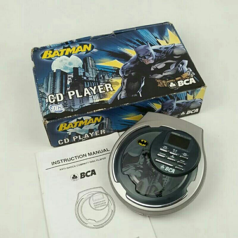 DISCMAN CD PLAYER BCA BATMAN