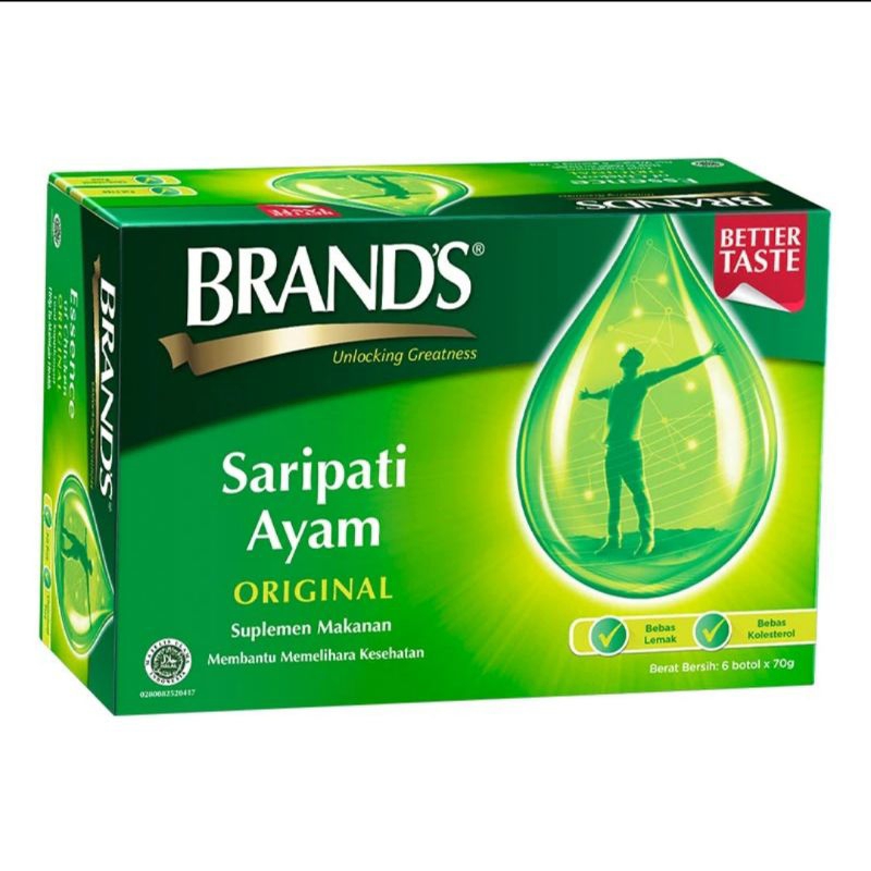 BRAND'S Sari Pati ayam 70gr isi 6s