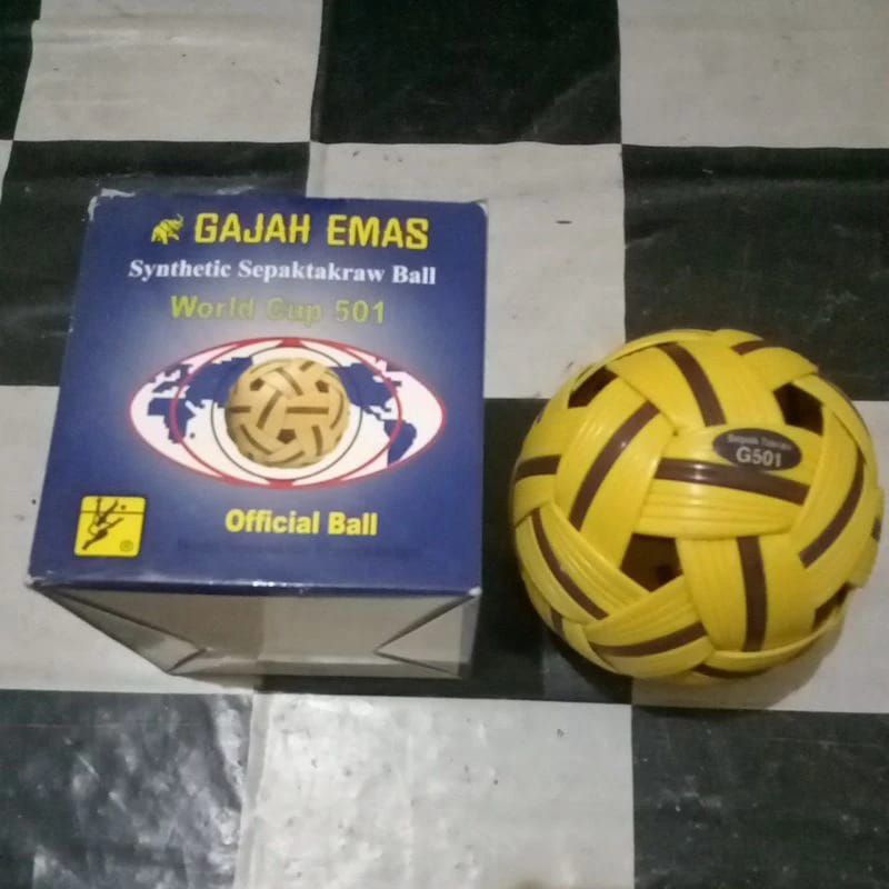 bola takraw gajah emas 501 ori