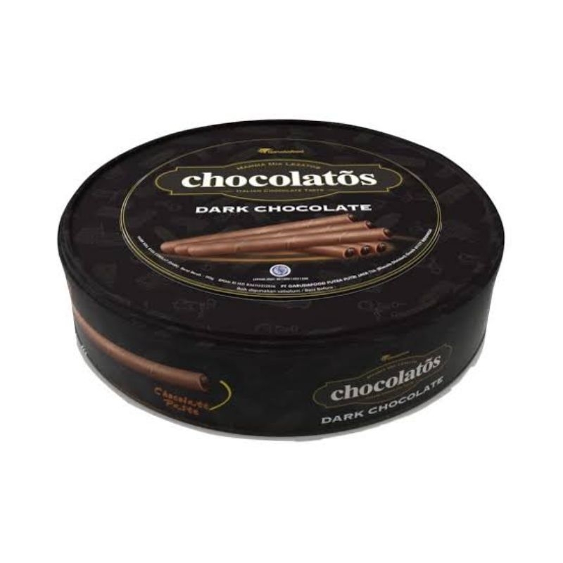 

CHOCOLATOS WAFER ROLL DARK TOPLES 190GR