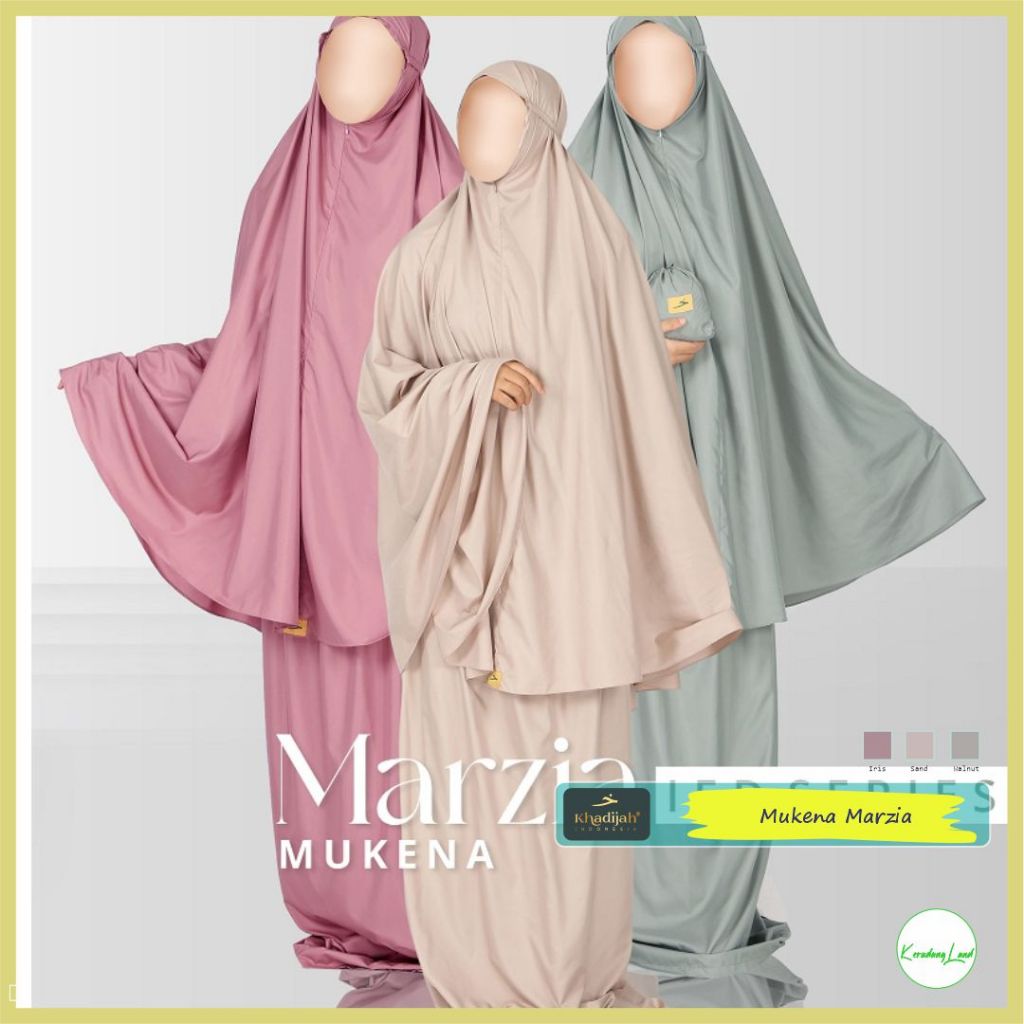 Mukena Marzia Premium Nyaman Khadijah Indonesia