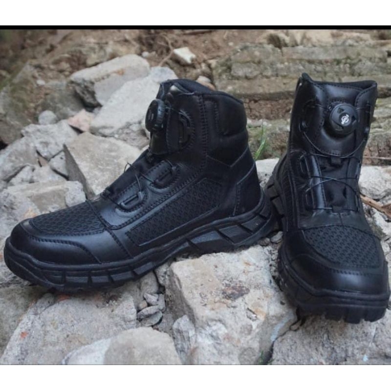 SEPATU PDH LANTAS JALA TAWON SEPATU PDH PENDEK 6 INCHI SATLANTAS MERK BROTRHER