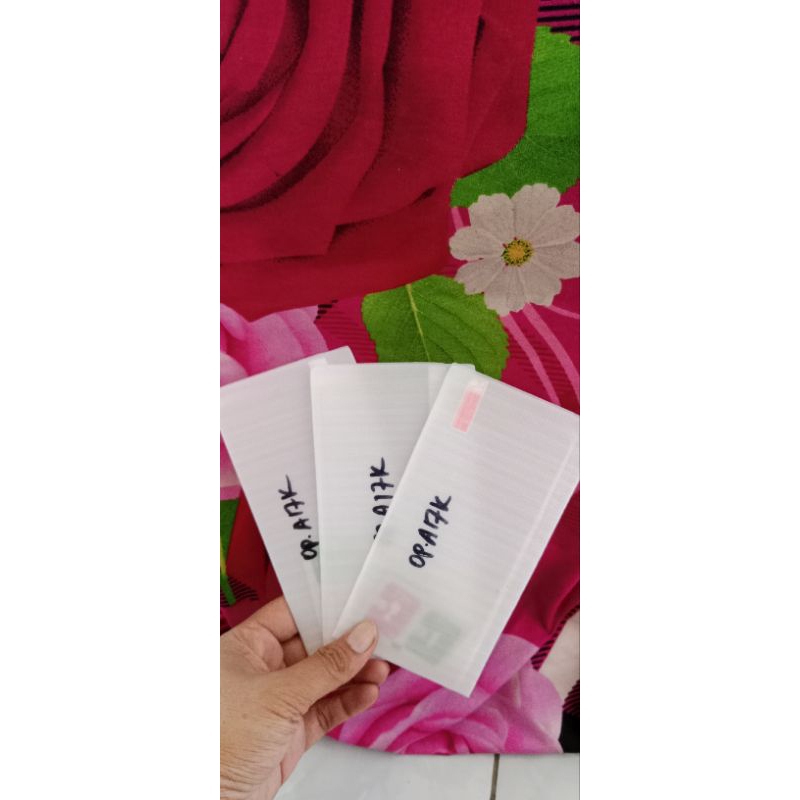 Tempered Glass Layar Oppo A17k