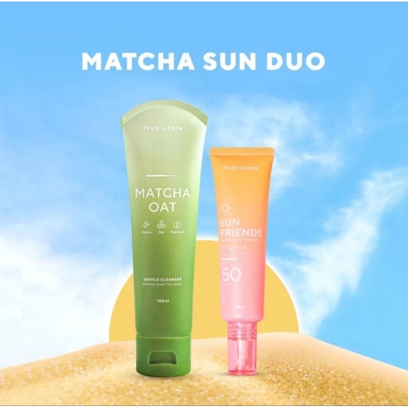 True To Skin Matcha Sun Duo