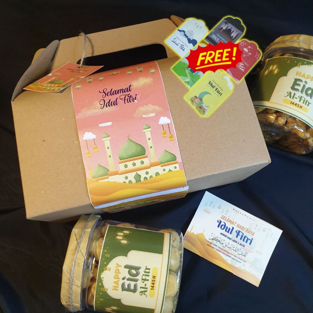 Paket hampers premium parcel lebaran hampers unik parsel idul fitri hampers snack premium | basreng 