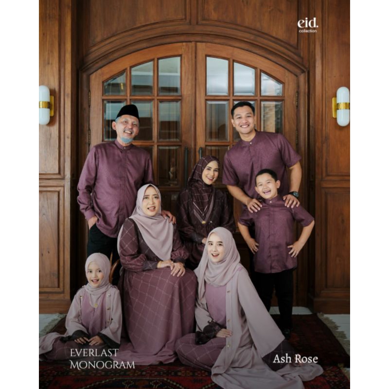 READYSTOK EVERLAST MONOGRAM BY KAZAMI | ASH ROSE