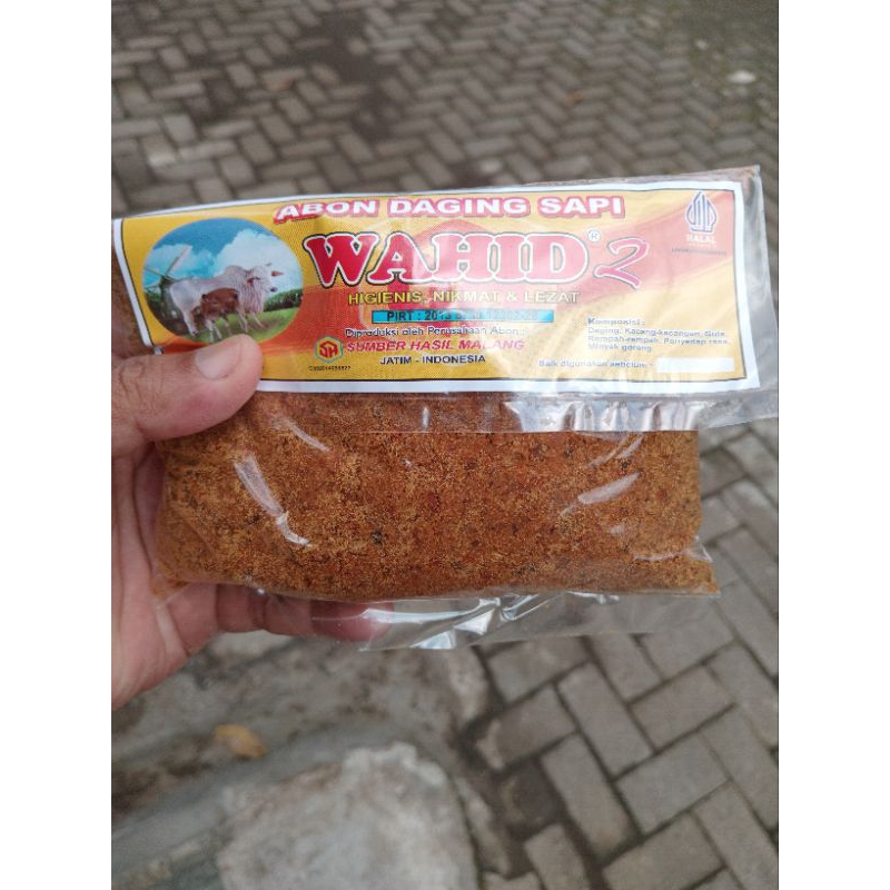 

Abon Daging Sapi Wahid2 250gr Yummy Enak Lezat