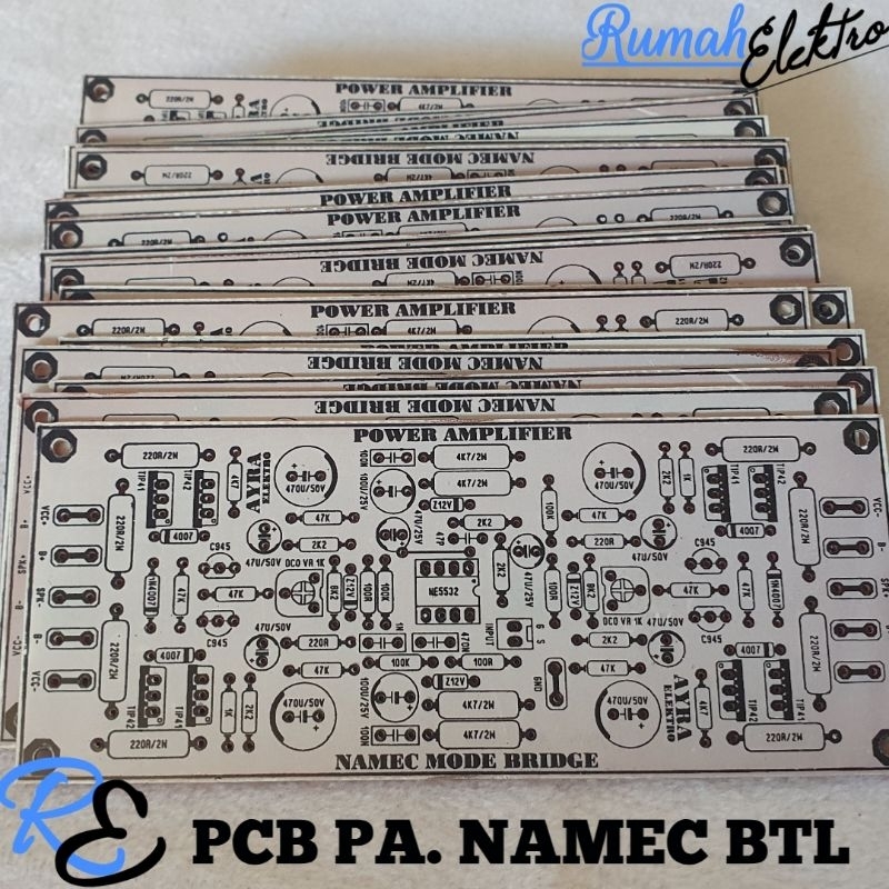 PCB POWER PA. NAMEC BTL