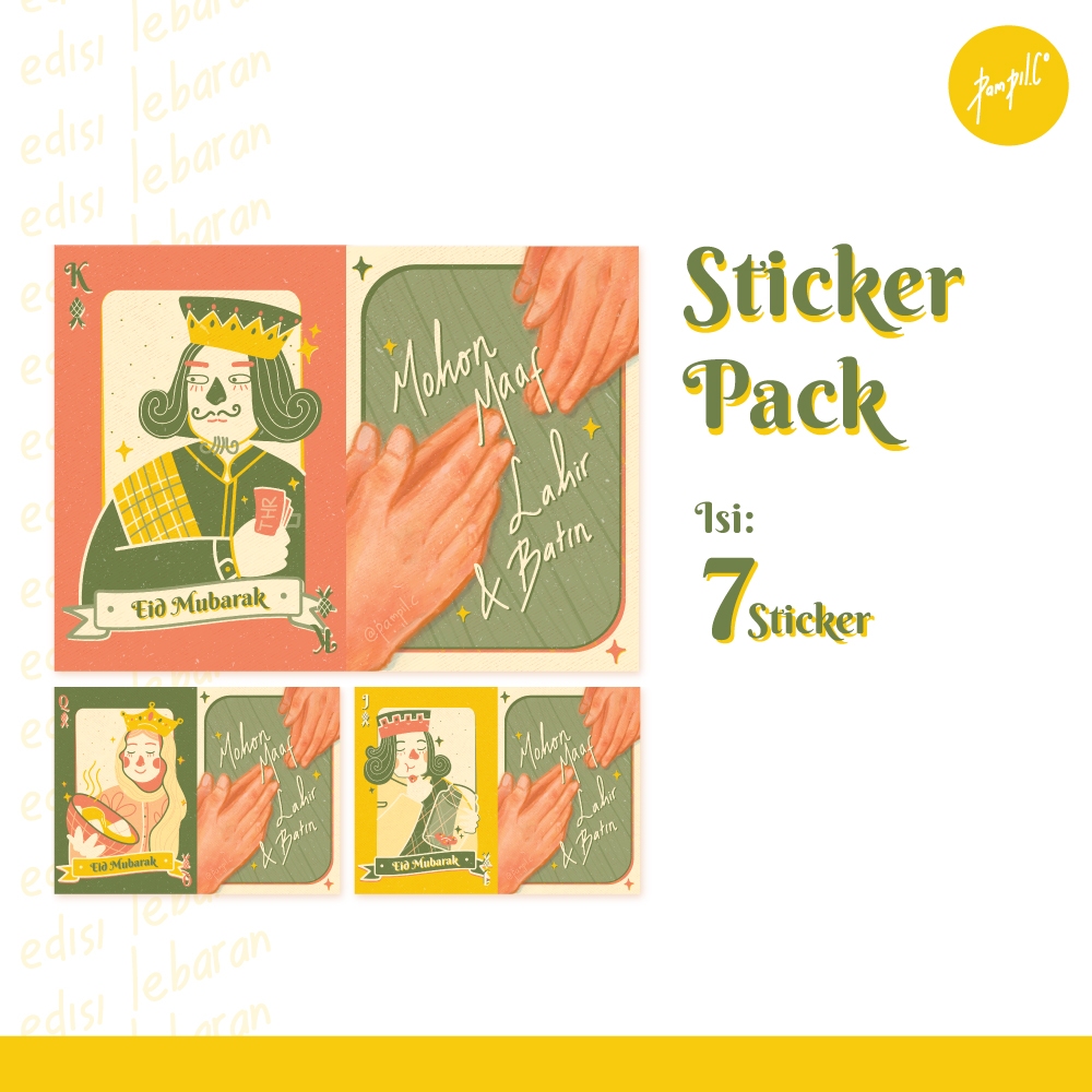 

Sticker Pack - Playing Card [LEBARAN SERIES 2024]