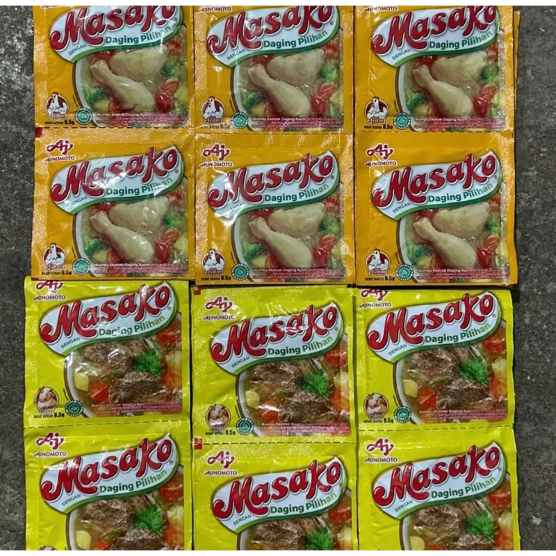 

1 rtg masako kemasan 500 (12sachet)