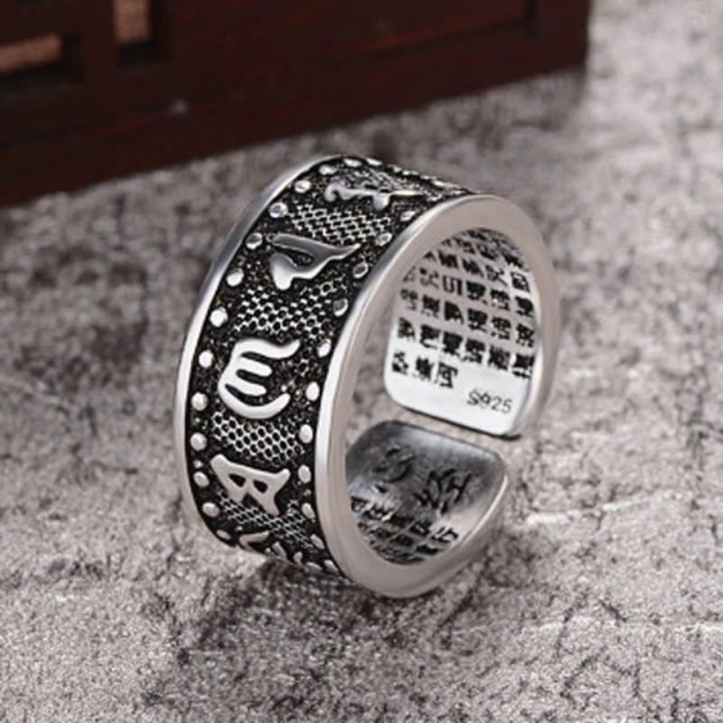 Cincin Mantra Budha Adjustable