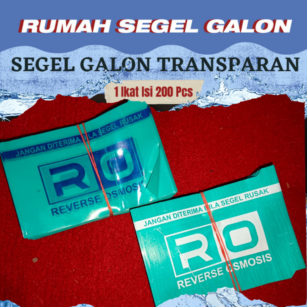 Segel Galon RO Baru Tosca