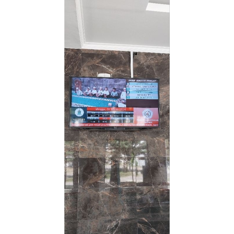 SOFTWARE PROGRAM LED TV INFORMASI MASJID