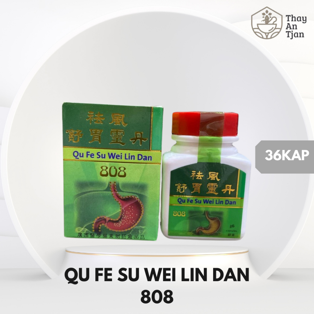 QU FE SU WEI LIN DAN 808 | OBAT MAAG DAN ASAM LAMBUNG