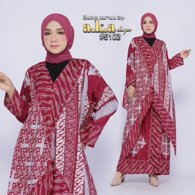 Stelan batik pesta wanita doby viscose / stelan rok batik pesta wanita / stelan batik wanita cantik 