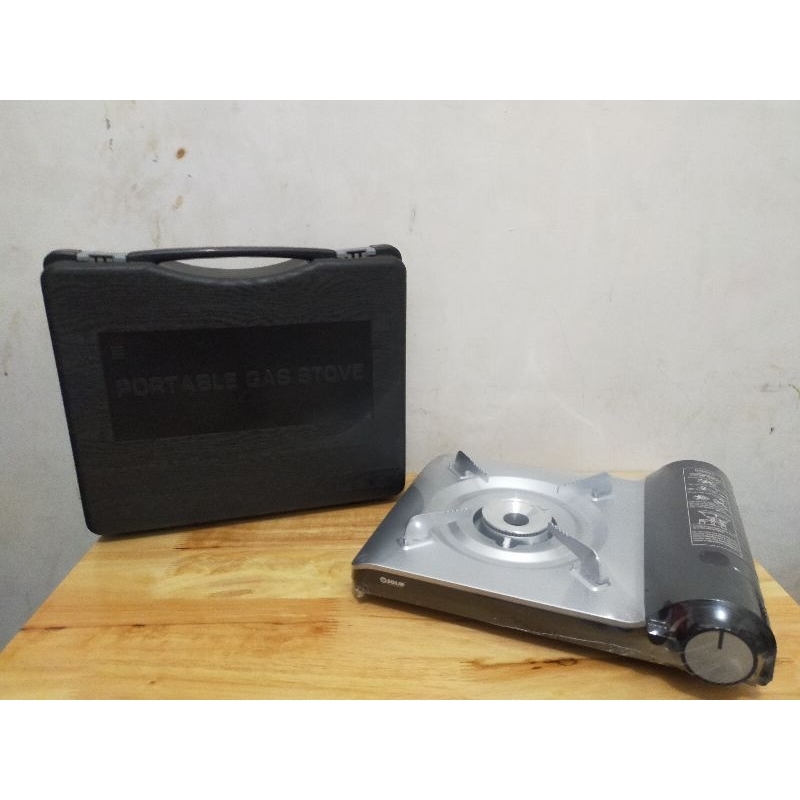 Kompor Portable Solid SL-PO 7001 / Kompor Gas Portable Steamboat Solid / Kompor Kamping / Kompor BBQ