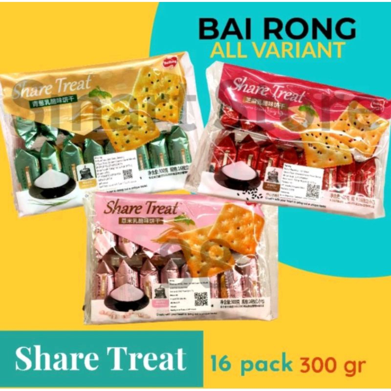 

Bairong Share Treat 300gr isi 16pack